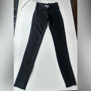 Herve Leger Kids Black High Waisted Leggings